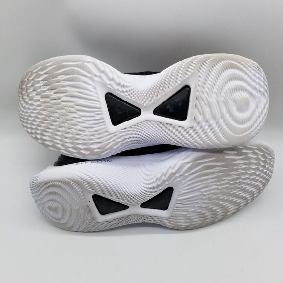 Under Armour Women Curry 8 Team Basketball Shoes Size 10 Black Mid Top - Picture 6 of 7